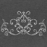 Baroque Flourish Border (Whitework)