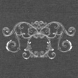 Baroque Cameo Border (Whitework)