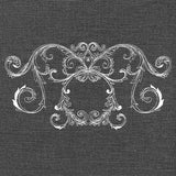 Baroque Cameo Border (Whitework)