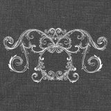 Baroque Cameo Border (Whitework)