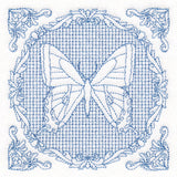 Nature's Cameo - Tiger Swallowtail Butterfly (Trapunto)