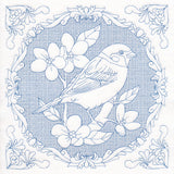 Nature's Cameo - Sparrow (Trapunto)