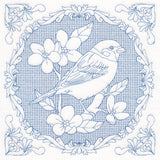 Nature's Cameo - Sparrow (Trapunto)