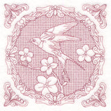 Nature's Cameo - Swallow (Trapunto)