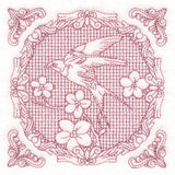 Nature's Cameo - Swallow (Trapunto)