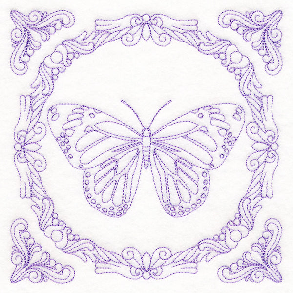 Nature's Cameo Quilting - Monarch Butterfly (Double Run)