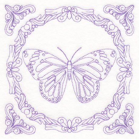 Nature's Cameo Quilting - Monarch Butterfly (Double Run)