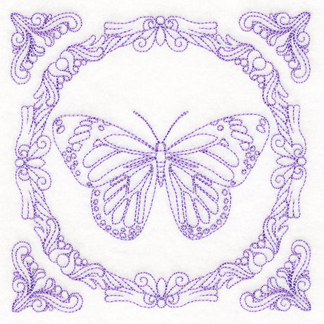 Nature's Cameo Quilting - Monarch Butterfly (Double Run)