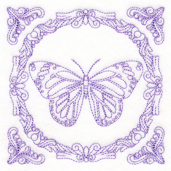 Nature's Cameo Quilting - Monarch Butterfly (Double Run)