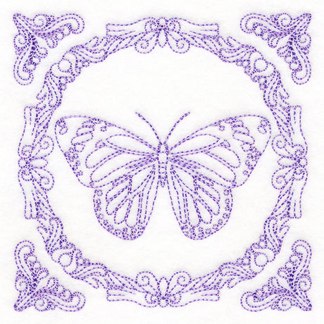 Nature's Cameo Quilting - Monarch Butterfly (Double Run)