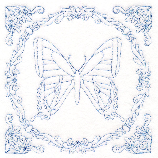 Nature's Cameo Quilting - Tiger Swallowtail Butterfly (Double Run)