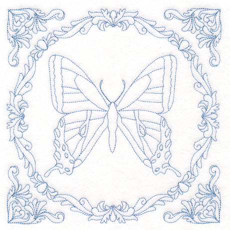 Nature's Cameo Quilting - Tiger Swallowtail Butterfly (Double Run)