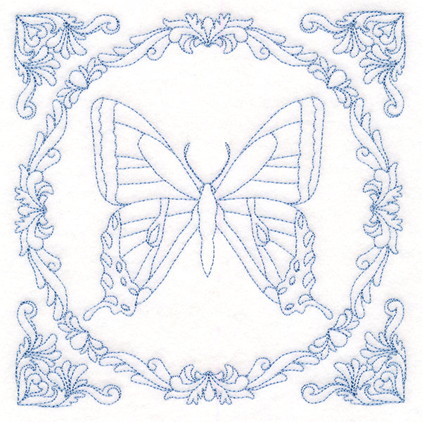 Nature's Cameo Quilting - Tiger Swallowtail Butterfly (Double Run)