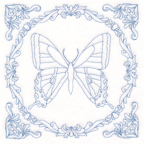 Nature's Cameo Quilting - Tiger Swallowtail Butterfly (Double Run)