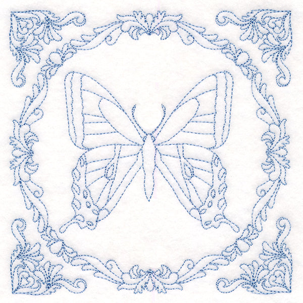 Nature's Cameo Quilting - Tiger Swallowtail Butterfly (Double Run)