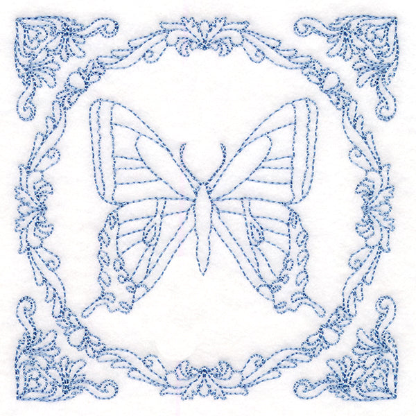 Nature's Cameo Quilting - Tiger Swallowtail Butterfly (Double Run)