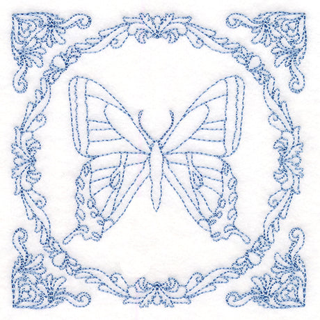 Nature's Cameo Quilting - Tiger Swallowtail Butterfly (Double Run)