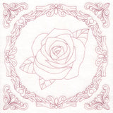 Nature's Cameo Quilting - Rose (Double Run)