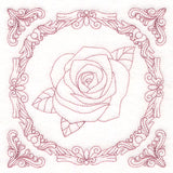 Nature's Cameo Quilting - Rose (Double Run)