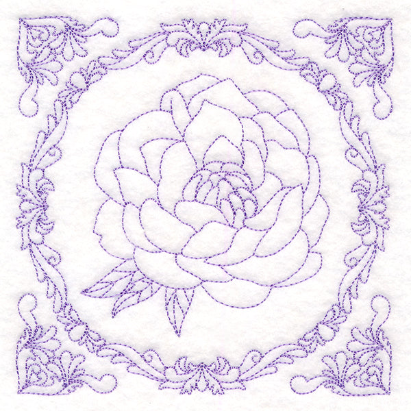 Nature's Cameo Quilting - Peony (Double Run)