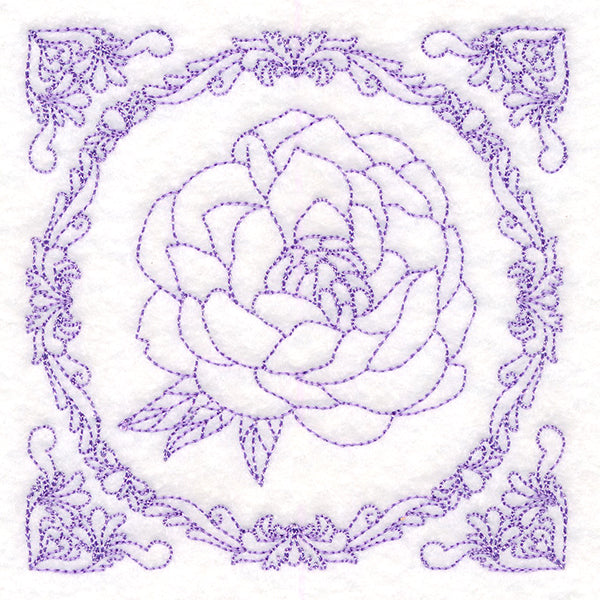 Nature's Cameo Quilting - Peony (Double Run)