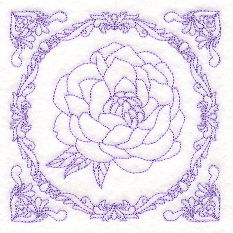 Nature's Cameo Quilting - Peony (Double Run)