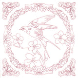 Nature's Cameo Quilting - Swallow (Double Run)
