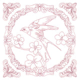 Nature's Cameo Quilting - Swallow (Double Run)