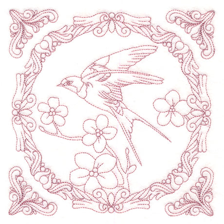 Nature's Cameo Quilting - Swallow (Double Run)
