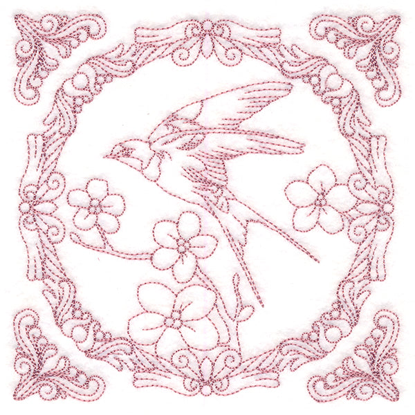 Nature's Cameo Quilting - Swallow (Double Run)