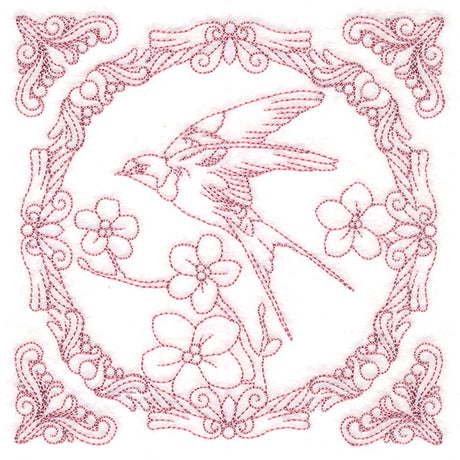 Nature's Cameo Quilting - Swallow (Double Run)