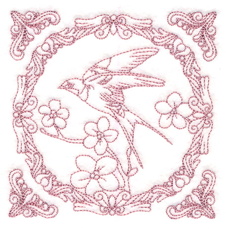 Nature's Cameo Quilting - Swallow (Double Run)