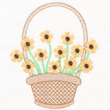 Delightful Black-eyed Susans Flower Basket
