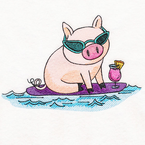Beach Buddies Pig