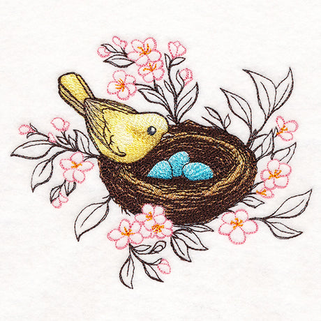 Yellow Warbler's Nest