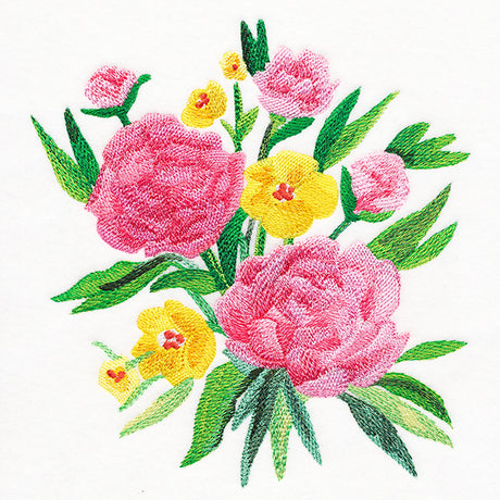 Floral Bouquet in Watercolor