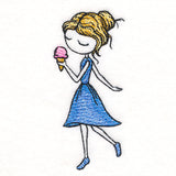 Summer Breeze Beauty with Ice Cream