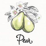 Botanical Fruits & Flowers - Pears