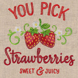 Farm Fresh Sign - Strawberries