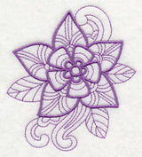Doodle Passion Flower