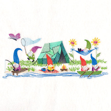 Northwoods Gnome Border