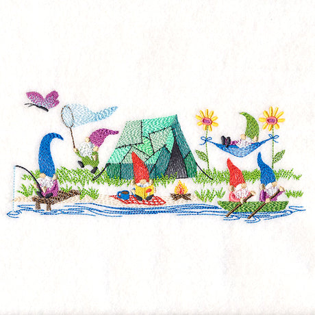 Northwoods Gnome Border