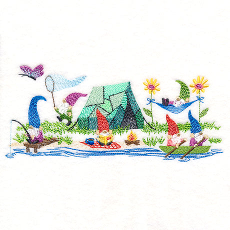 Northwoods Gnome Border