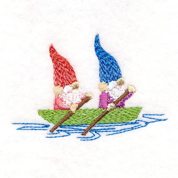 Delightful Canoeing Gnomes