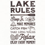 Lake Rules
