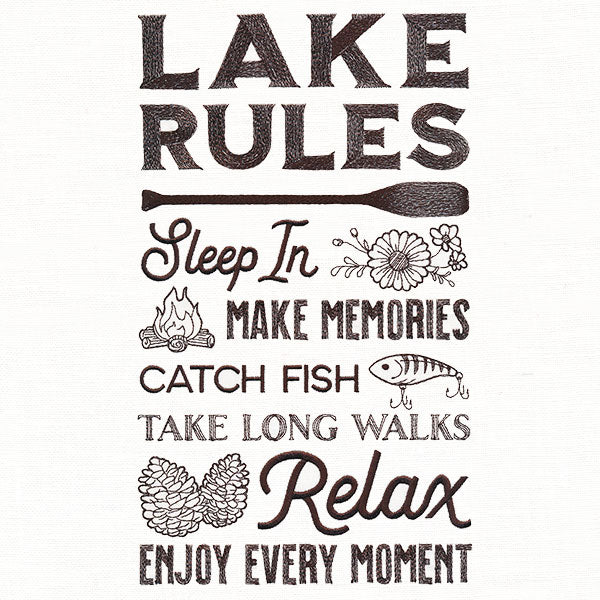 Lake Rules