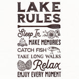 Lake Rules