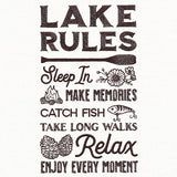 Lake Rules