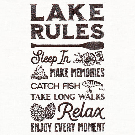 Lake Rules