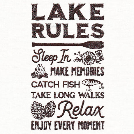 Lake Rules